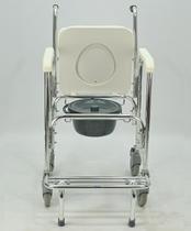 Cadeira Higiênica Estrutura em Alumínio Com Coletor Capacidade para 100 Kg