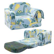 Cadeira infantil Airpanda Comfy com cobertor 2 em 1 de pelúcia macia