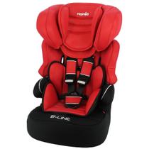 Cadeira Infantil Cadeirinha de Bebê Para Carro Nania Beline Luxe Rouge Até 36Kg TeamTex