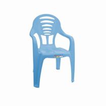 Cadeira Infantil com Braço - Azul - Paramount