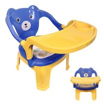Cadeira Infantil Com Mesinha Cadeirinha De Criança Refeição Bandeja Porta Copos Cadeirão