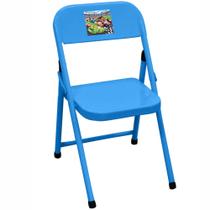 Cadeira Infantil de Aço Dobrável Fantasia - 10.405 - AÇOMIX