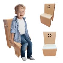 Cadeira Infantil de Atividades Papelão 3 a 6 anos