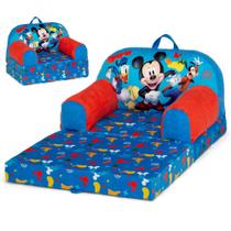 Cadeira infantil Delta Children Mickey Mouse Cozee Buddy Blue