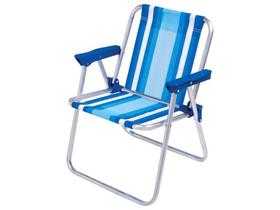 Cadeira Infantil Dobrável Azul - Mor