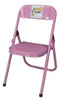 Cadeira Infantil Educativa Didatica Criança Bebê Brinquedo Cor:Rosa