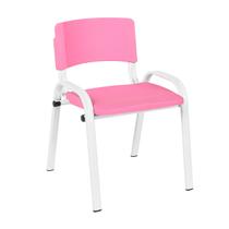 Cadeira Infantil Iso Para Atividades Didáticas Creche Escola Empilhável Em Aço