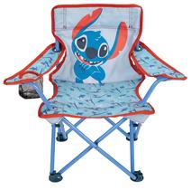 Cadeira infantil Lilo & Stitch Cadeira de acampamento dobrável com bolsa de transporte Cadeira infantil Lilo & Stitch Cadeira de acampamento dobrável com bolsa de transporte