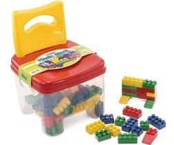 Cadeira Infantil Magic Block 70 Peças Simo Toys