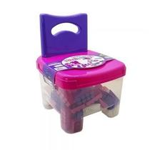 Cadeira Infantil Magic Block 70 Peças Simo Toys
