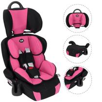 Cadeira Infantil Para Carro Cadeirinha Bebê 5 Pontos Rosa