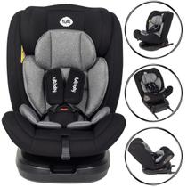Cadeira Infantil para carro, Cadeirinha bebê Isofix Preto - Tutti Baby