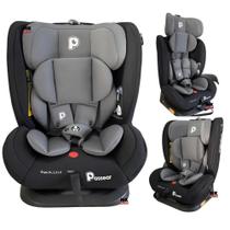 Cadeira Infantil Para Carro Zaya Ajustável de 0 a 36kg Auto Preta e Cinza - Passear