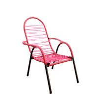 Cadeira Infantil para Varanda Luxo Fio Único Rosa Bebê - SHOP MOBILE