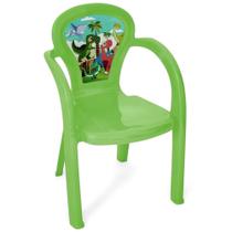 Cadeira infantil Plástica Decorada Resistente Brincar Lanchar Estudar - Usual Utilidades