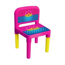 Cadeira Infantil Plastico Brinquedo Crianca Menina E Menino Desmontavel