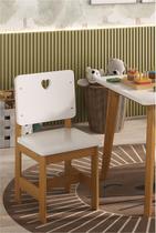 Cadeira Infantil Sofia Madeira Maciça e MDF Cadeira Infantil Sofia Madeira Maciça e MDF