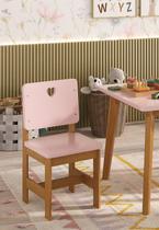 Cadeira Infantil Sofia Madeira Maciça e MDF Cadeira Infantil Sofia Madeira Maciça e MDF