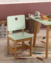 Cadeira Infantil Sofia Madeira Maciça e MDF Cadeira Infantil Sofia Madeira Maciça e MDF