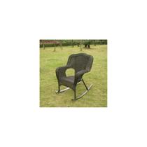 Cadeira International Caravan Camelback Resin Wicker Rocker
