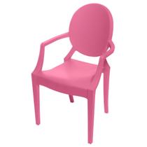 Cadeira Invisible Infantil Rosa - Or Design