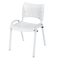 Cadeira Iso Base Branco Escola, Escritório Branco Cadeira Iso Base Branco Escola, Escritório Branco