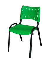 Cadeira iso escola, igreja, escritorio - verde