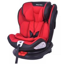 Cadeira isofix 0 a 36 kg vermelho - baby style
