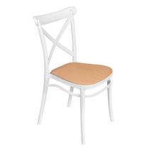 Cadeira Kat Palha Branco - Or Design