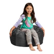 Cadeira Kids Bean Bag, saco de sofá, espuma viscoelástica de pelúcia com capa