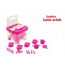 Cadeira Kit Cozinha Da Kuka Ref:105 Simo Toys Rosa