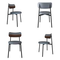 Cadeira Kyta Fixa com 4 Pés 50 X 44,7 X 83,8 Cm com 4 Unidades