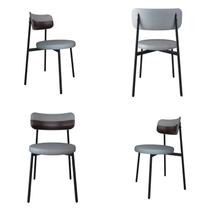 Cadeira Kyta Fixa com 4 Pés 50 X 44,7 X 83,8 Cm com 4 Unidades