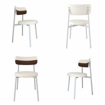 Cadeira Kyta Fixa com 4 Pés 50 X 44,7 X 83,8 Cm com 4 Unidades Cadeira Kyta Fixa com 4 Pés 50 X 44,7 X 83,8 Cm com 4 Unidades