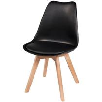 Cadeira Leda Preta Conforto e Estilo para Seu Ambiente de Trabalho