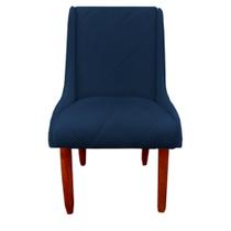 Cadeira lizz veludo azul marinho - dclasse decor