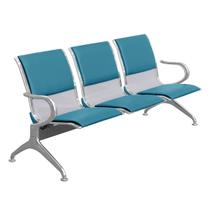 Cadeira Longarina Aeroporto 3 Lugares com Estofado