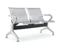 Cadeira longarina cinza 2 lugares para recepçao (6% OFF no Frete) - Bering