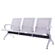 Cadeira Longarina Cromada 3 Lugares Cadeira Longarina Cromada 3 Lugares