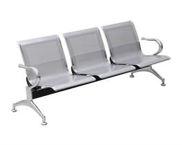 Cadeira Longarina para Recepão Tipo Aeroporto com 3 lugares