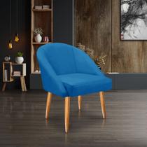 Cadeira Lua Veludo Decorativa Luxo Poltrona Lua Sala de Estar, Salão, Quarto, Estética Decoração Recepção, Atendimento