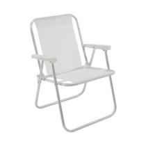 Cadeira Ly Alta Em Alumínio Branca Bel