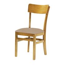 Cadeira Madeira Maciça Portugal Assento Estofado