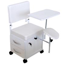 Cadeira Manicure Cirandinha Evolux Branca Armário Branco Cadeira Manicure Cirandinha Evolux Branca Armário Branco