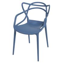 Cadeira Master Allegra Polipropileno Azul Petroleo - 47216