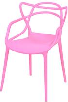 Cadeira Master Allegra Polipropileno Rosa - 43089 - Sun House