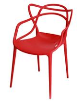 Cadeira Master Allegra Polipropileno Vermelha - 21398