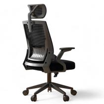 Cadeira Metalred Office - Preta - Confortável E Ajustável