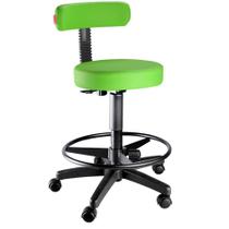 Cadeira Mocho Alto Secretária Slim / VERDE