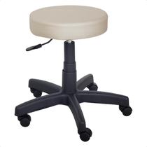 Cadeira Mocho Banqueta Giratório Regulagem Pistão Gás Pérola